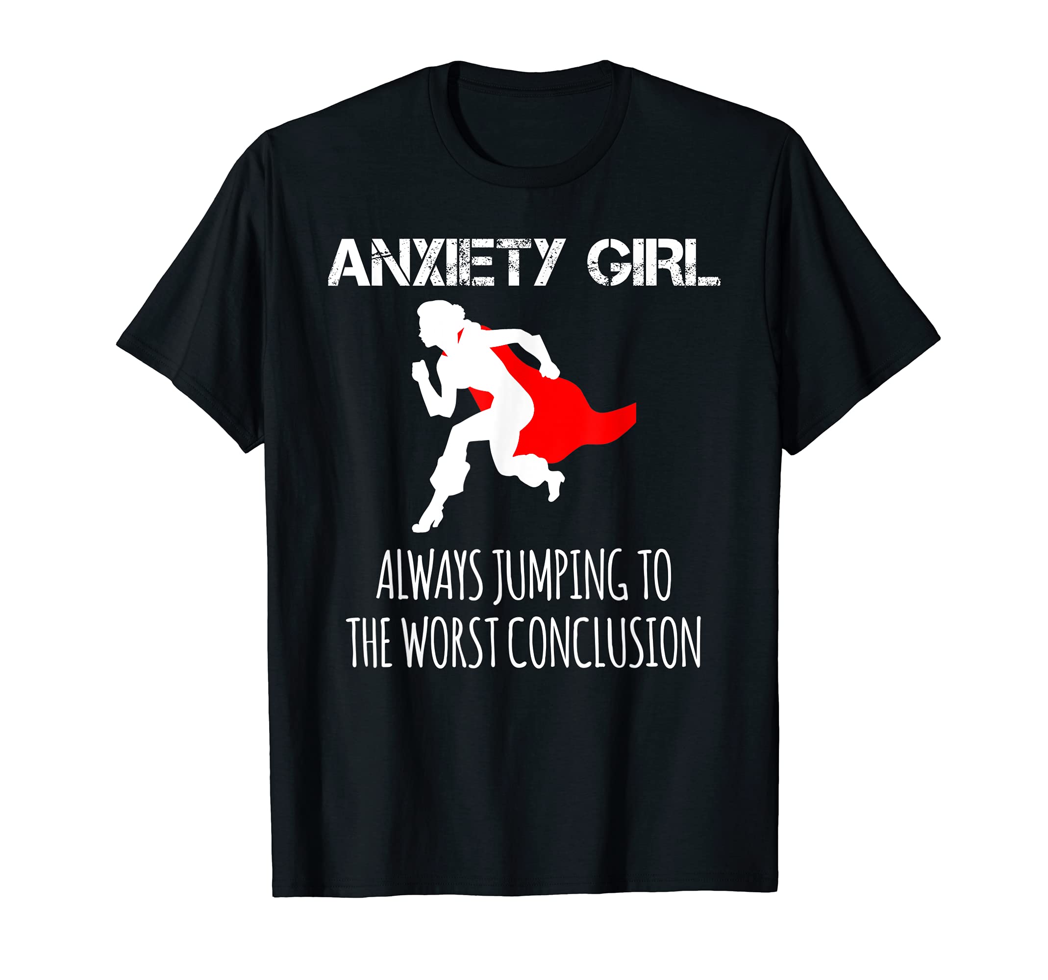 Funny Anxiety Disorder Phobia Panic T-Shirt - Custom Art Print for Adults - T-Shirt, Sweatshirt, Hoodie