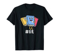 Hashtag Lit Reading Books Literature T-Shirt - Unique Graphic Unisex - T-Shirt, Sweatshirt, Hoodie