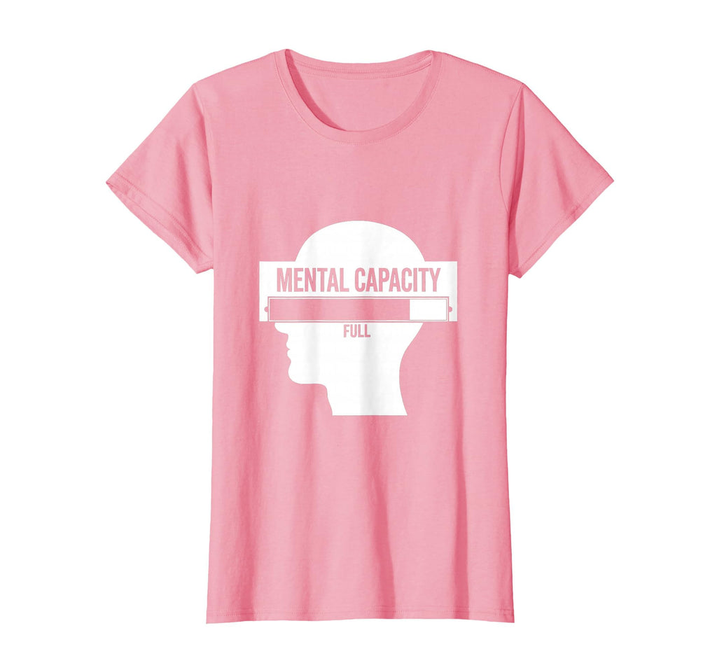 Mental Capacity Full Overstimulated T-Shirt - Minimalist Print Men Women - T-Shirt, Sweatshirt, Hoodie