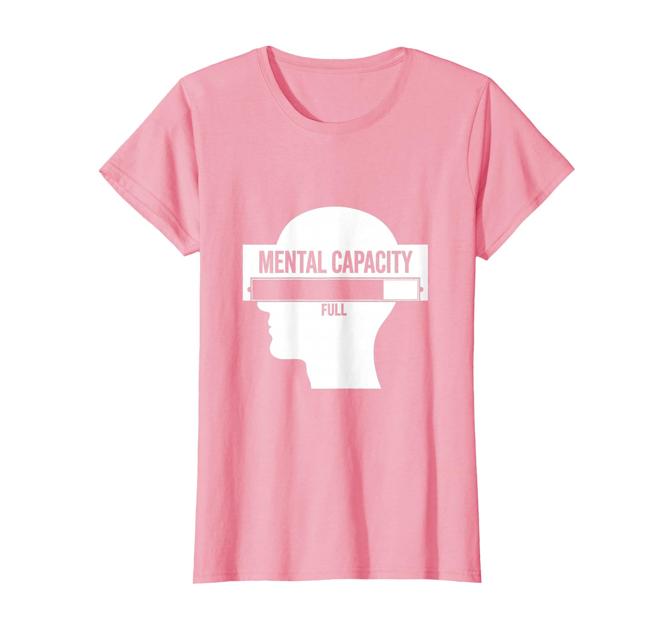 Mental Capacity Full Overstimulated T-Shirt - Minimalist Print Men Women - T-Shirt, Sweatshirt, Hoodie
