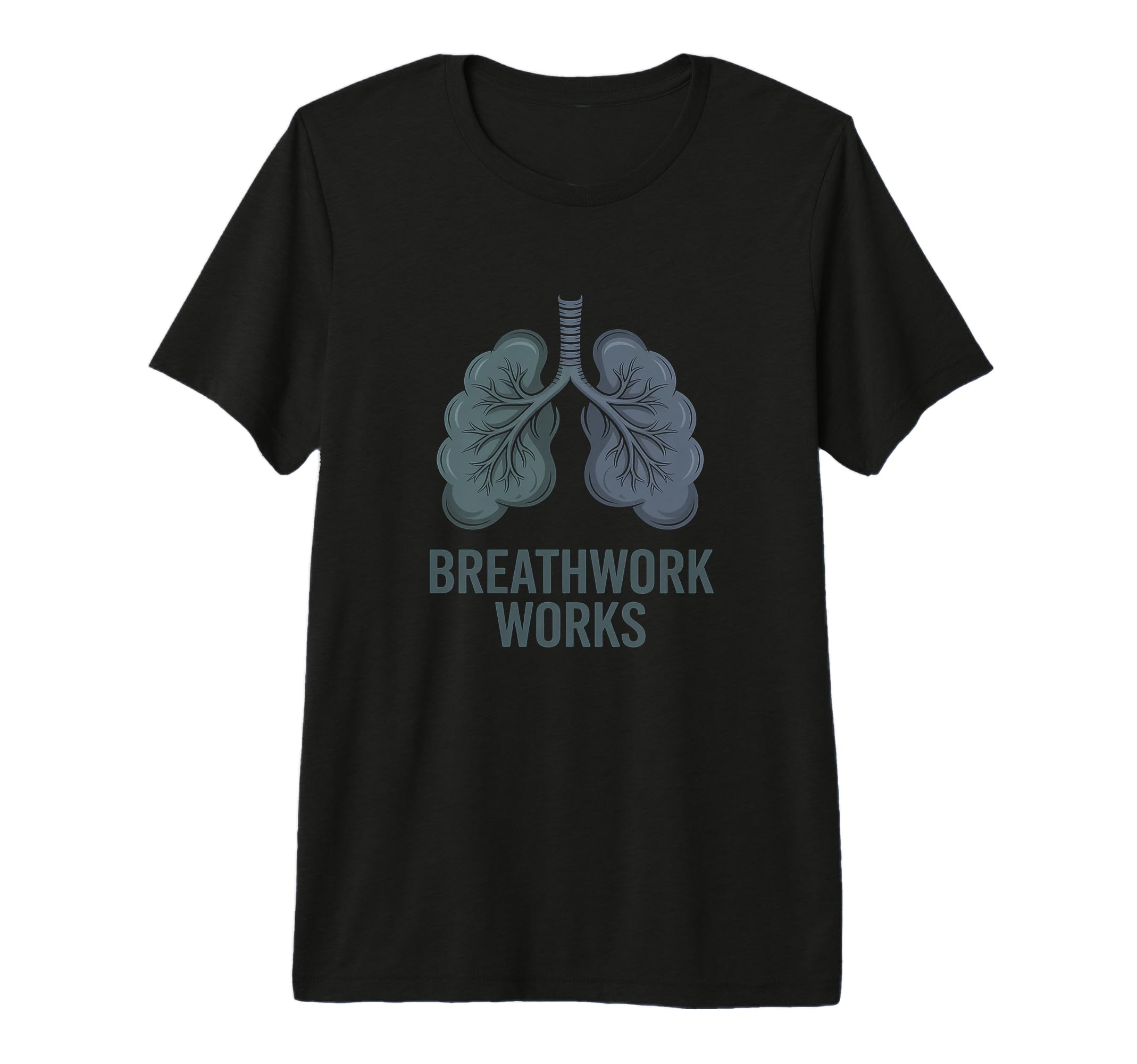 Breathwork Works Mindfulness Tri Blend T-Shirt - Trendy Graphic Unisex - T-Shirt, Sweatshirt, Hoodie