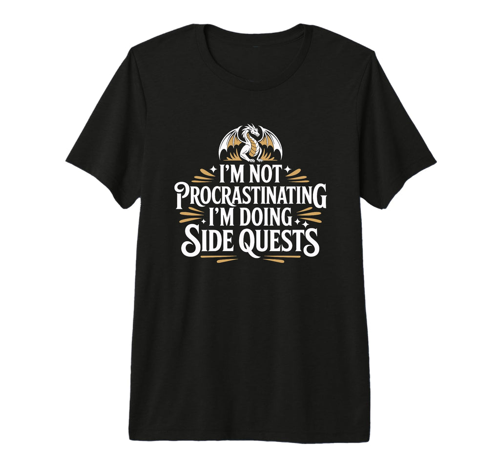 Fantasy Book Novelty Bookish Side T-Shirt - Unique Graphic for Adults - T-Shirt, Sweatshirt, Hoodie