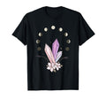 Healing Crystals Good Energy Moon Phases T-Shirt - Unique Graphic Men Women - T-Shirt, Sweatshirt, Hoodie