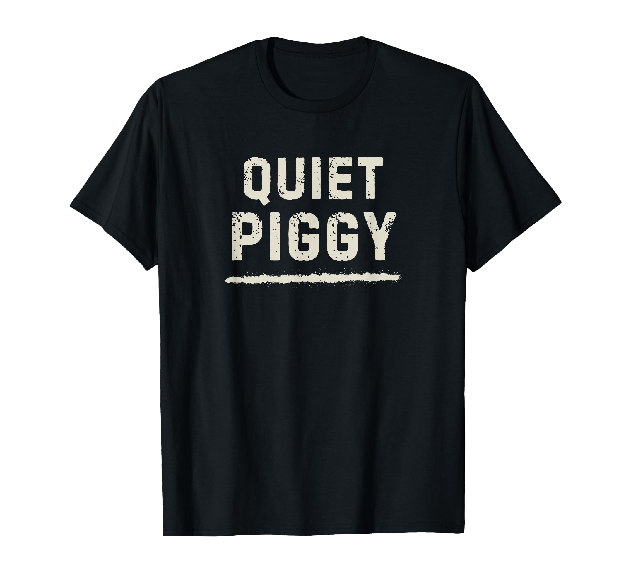 Funny Quiet Piggy Meme Hoodie - Unique Graphic for Adults - T-Shirt, Sweatshirt, Hoodie