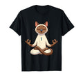 Meditation Siamese Yoga Pose Relaxing T-Shirt - Unique Graphic Unisex - T-Shirt, Sweatshirt, Hoodie