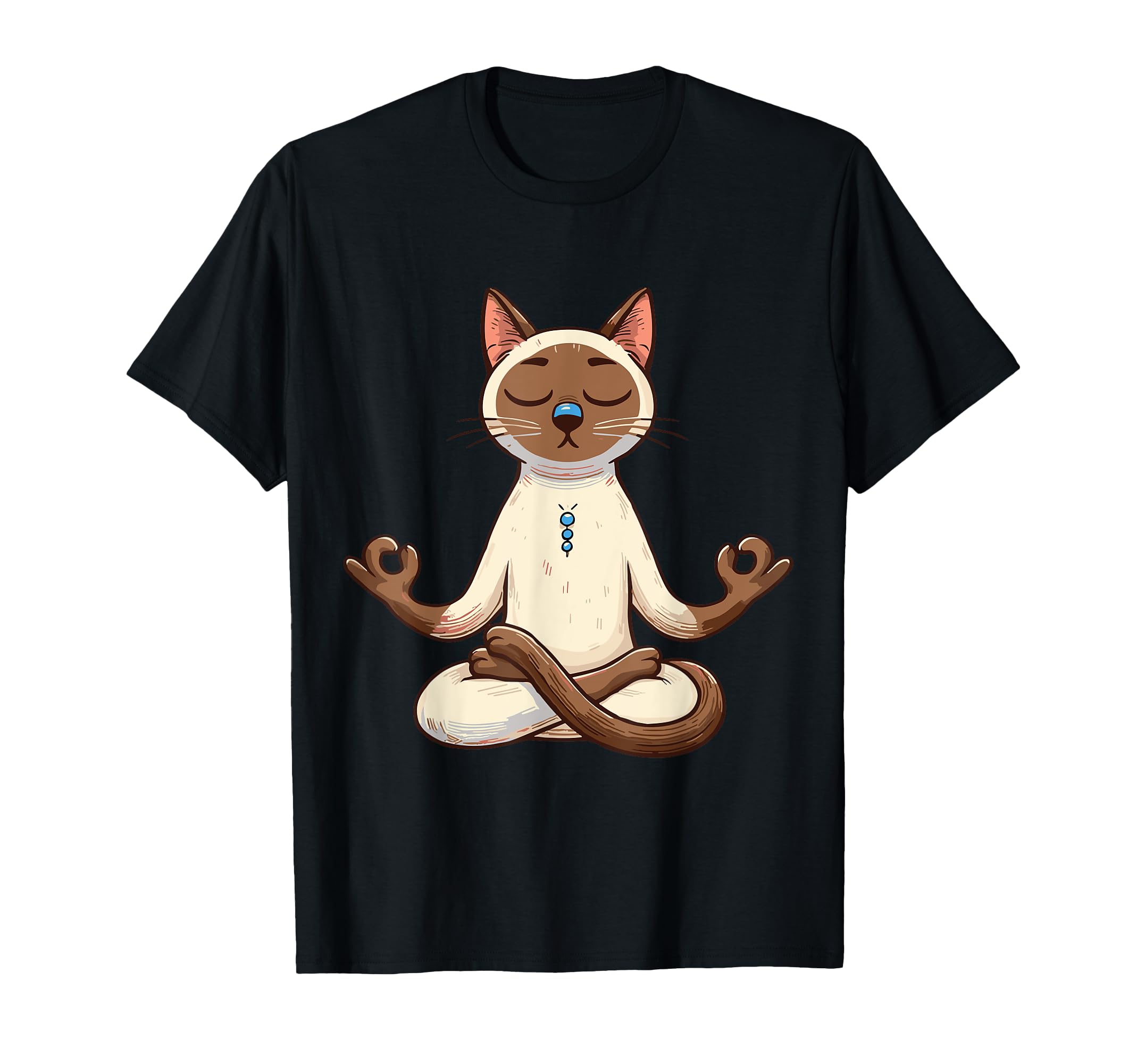 Meditation Siamese Yoga Pose Relaxing T-Shirt - Unique Graphic Unisex - T-Shirt, Sweatshirt, Hoodie