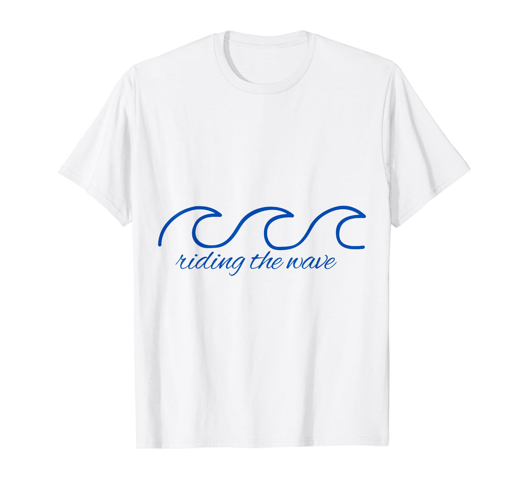 Riding Wave Your Emotions Therapy T-Shirt - Fun Novelty Design Unisex - T-Shirt, Sweatshirt, Hoodie