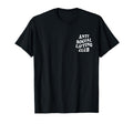 Anti Social Lifting Club Front Back Funny T-Shirt - Trendy Graphic Unisex - T-Shirt, Sweatshirt, Hoodie