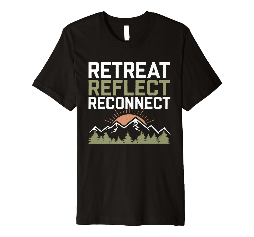 Silent Retreat Participants Mindfulness T-Shirt - Graphic Print Men Women - T-Shirt, Sweatshirt, Hoodie
