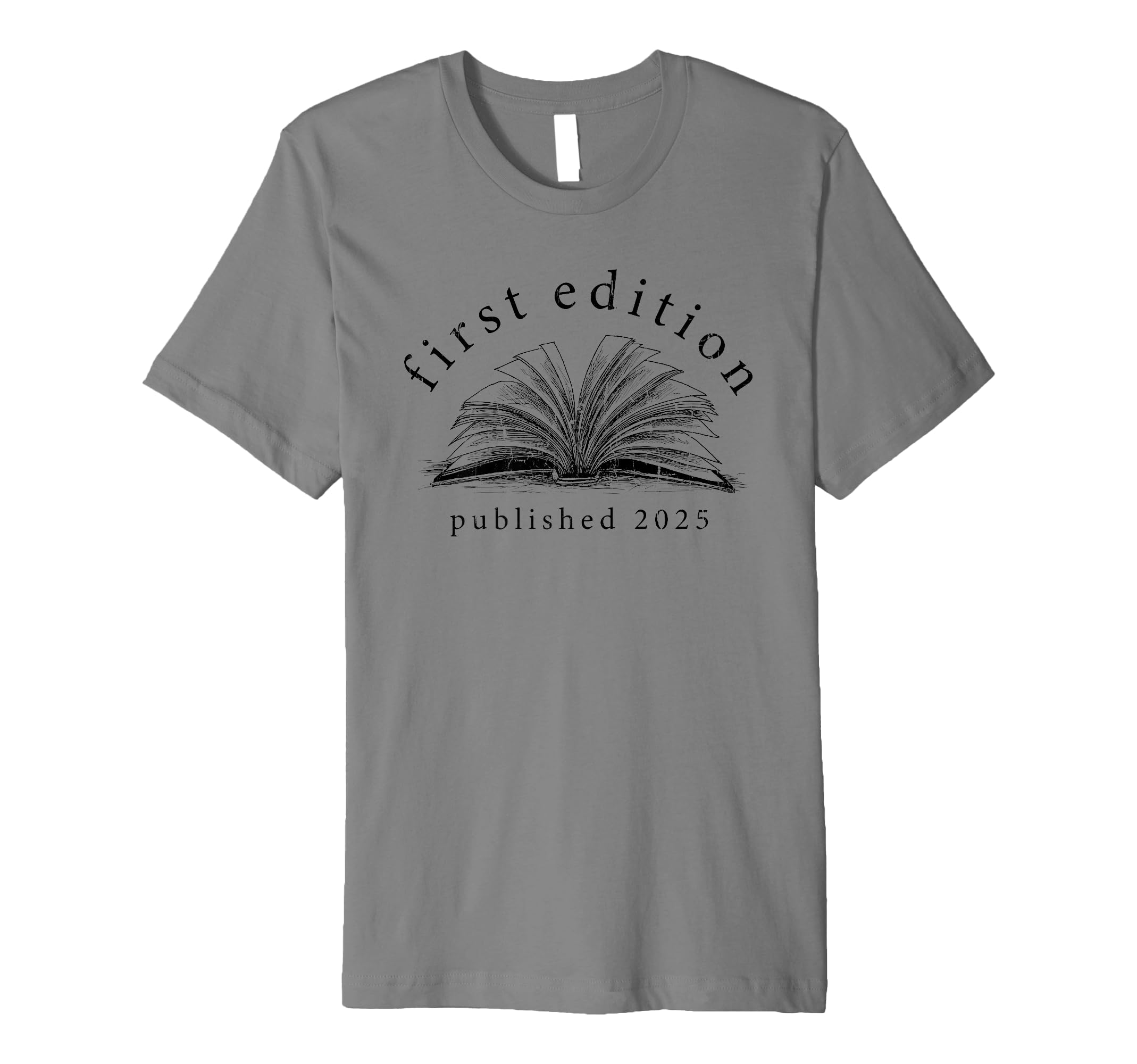 First Published 2025 Littlest Book Club T-Shirt - Novelty Apparel Unisex - T-Shirt, Sweatshirt, Hoodie