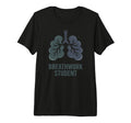 Breathwork Practice Awareness Phrase Tri T-Shirt - Streetwear Style Unisex - T-Shirt, Sweatshirt, Hoodie