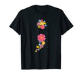 Semicolon Flower Mental Health T-Shirt - Unique Graphic for Adults - T-Shirt, Sweatshirt, Hoodie