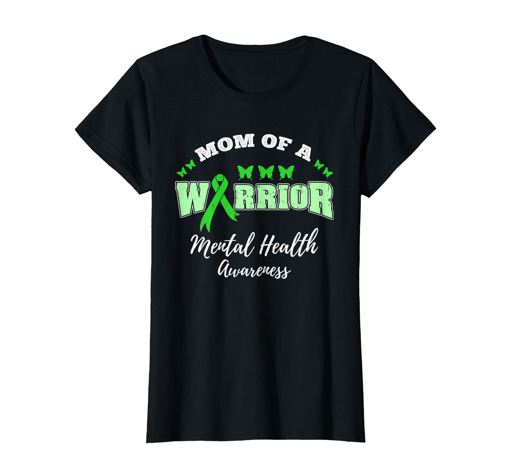 Mom Warrior Mental Health Awareness T-Shirt - Fun Novelty Design Unisex - T-Shirt, Sweatshirt, Hoodie