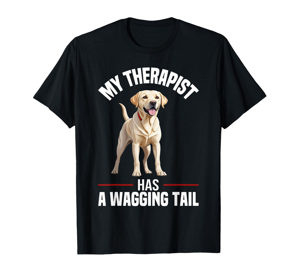 Funny Therapy Service Dog Labrador T-Shirt - Trendy Graphic Men Women - T-Shirt, Sweatshirt, Hoodie