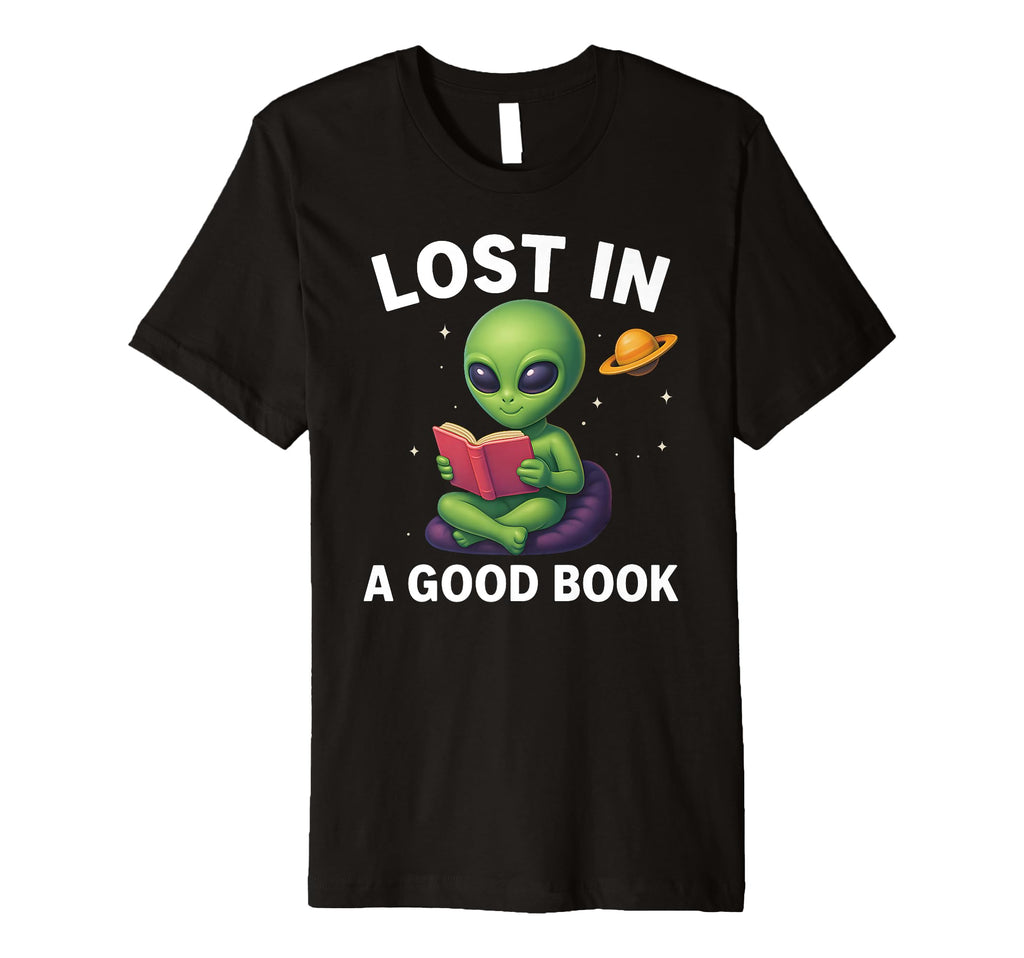 Lost Good Book Alien Reading Club T-Shirt - Streetwear Style Unisex - T-Shirt, Sweatshirt, Hoodie