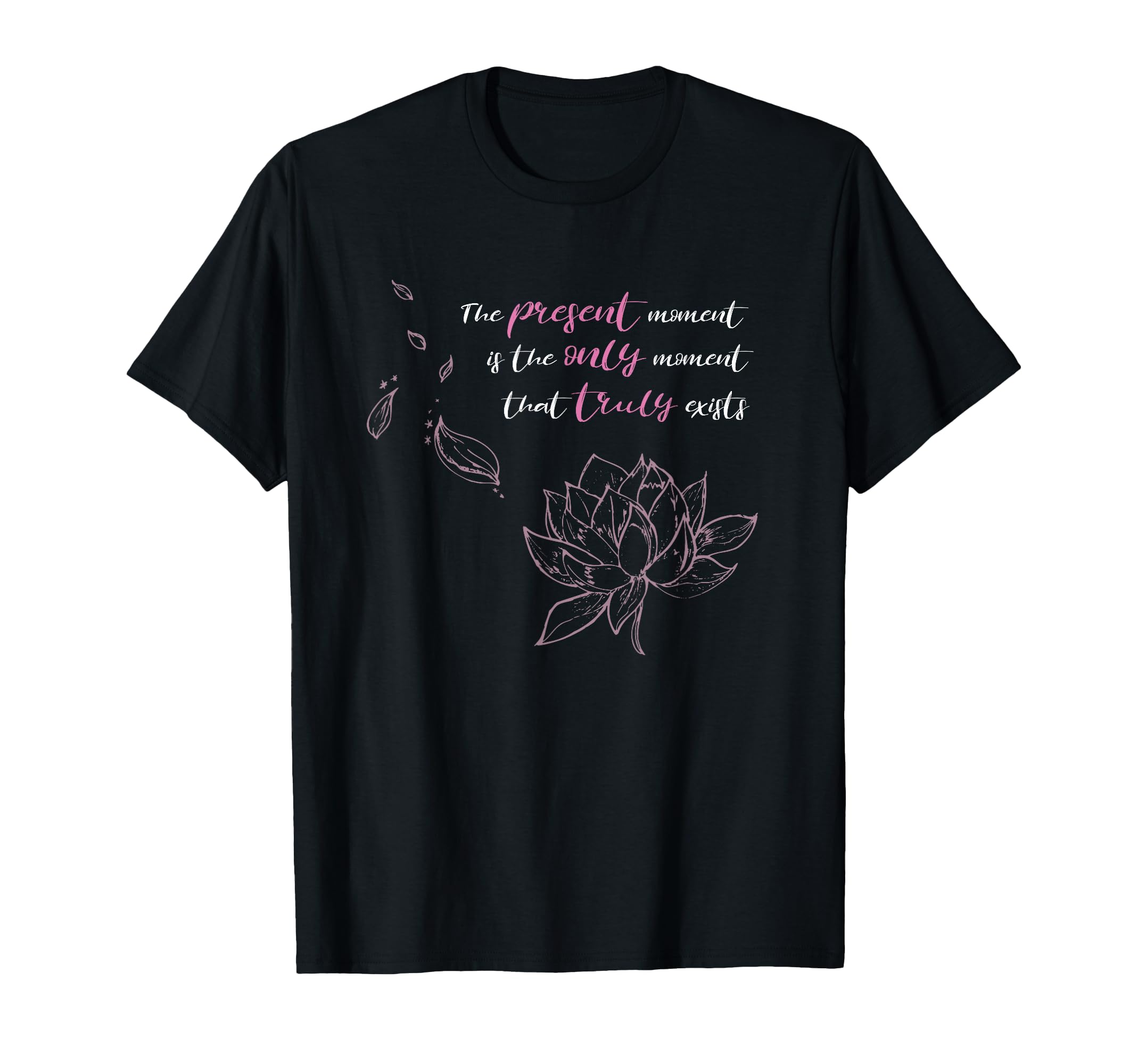 Buddhist Lotus Flower T-Shirt - Casual Everyday Wear for Adults - T-Shirt, Sweatshirt, Hoodie