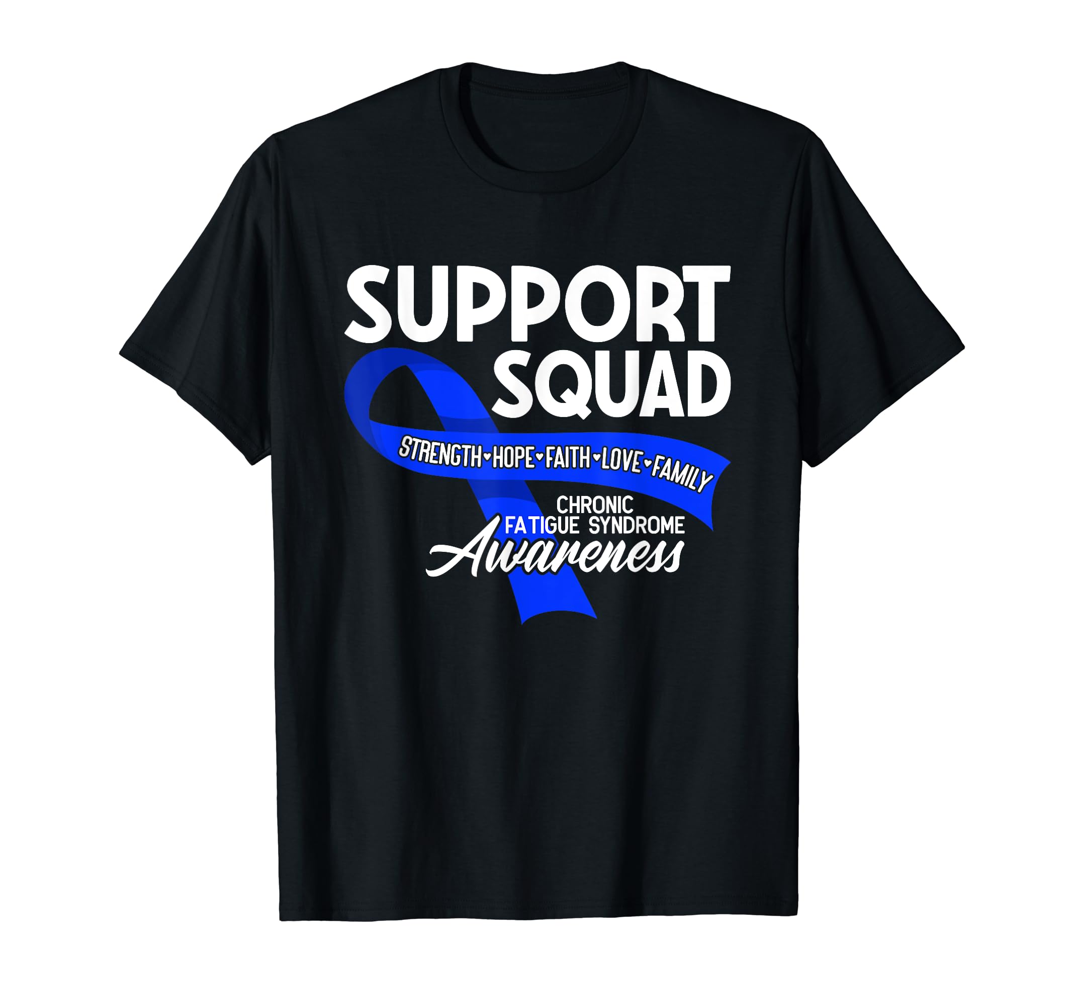 Support Awareness Squad I Me Cfs T-Shirt - Trendy Graphic for Adults - T-Shirt, Sweatshirt, Hoodie