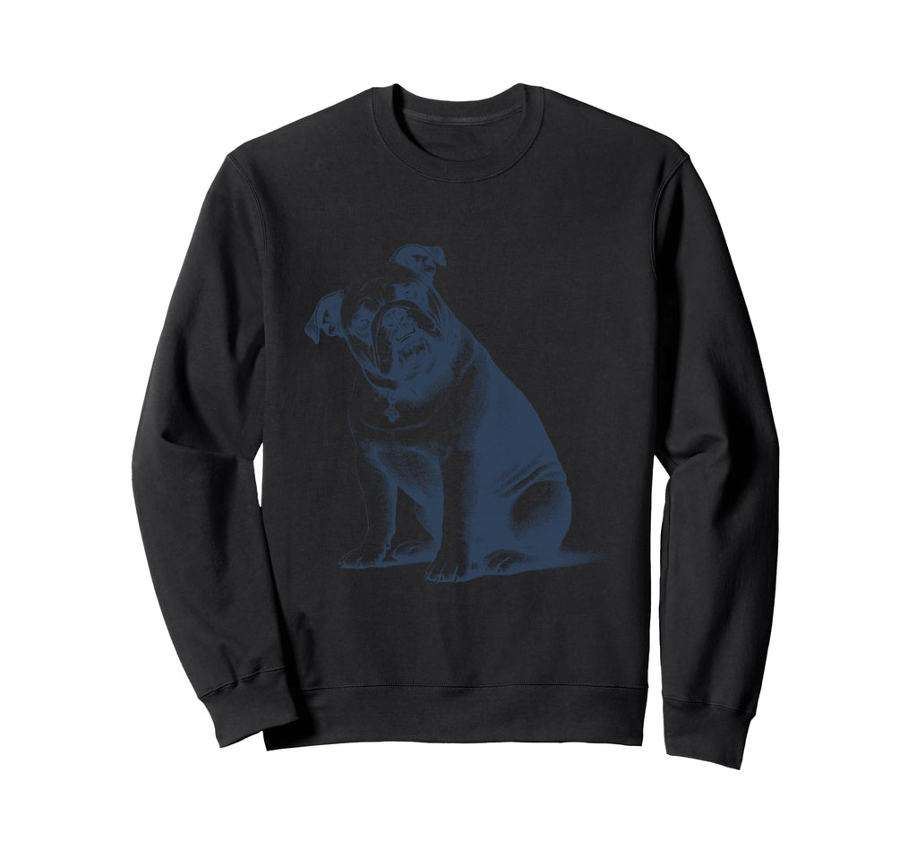 Funny English Bulldog Say What Dog Sweatshirt - Trendy Graphic for Adults - T-Shirt, Sweatshirt, Hoodie