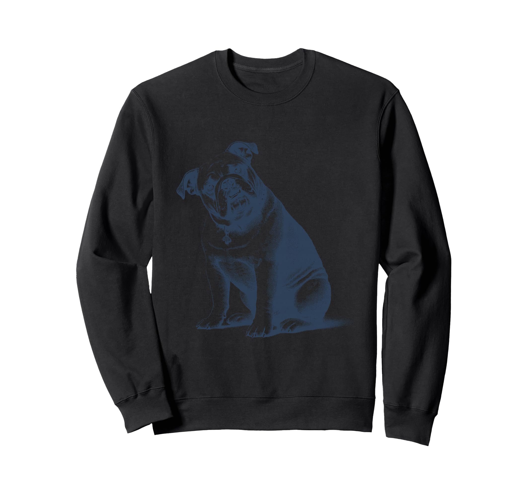 Funny English Bulldog Say What Dog Sweatshirt - Trendy Graphic for Adults - T-Shirt, Sweatshirt, Hoodie
