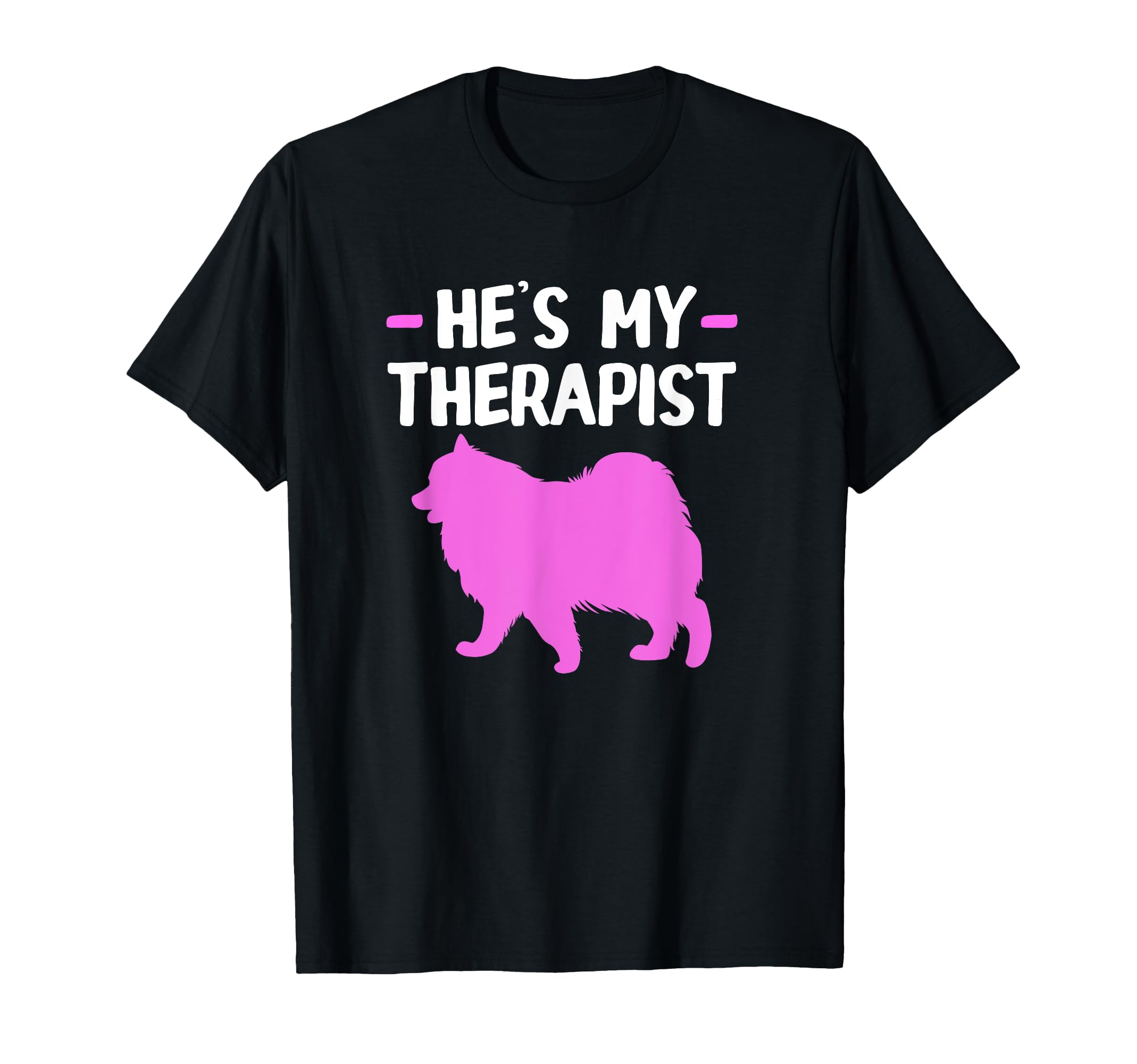Funny Therapy Dog Owner Hes My T-Shirt - Streetwear Style for Adults - T-Shirt, Sweatshirt, Hoodie