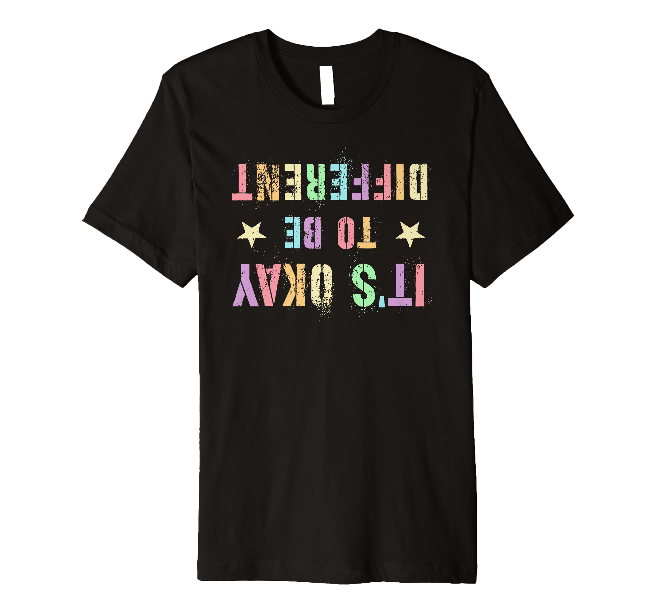 Gymnast Its Okay To Be Different T-Shirt - Custom Art Print Men Women - T-Shirt, Sweatshirt, Hoodie