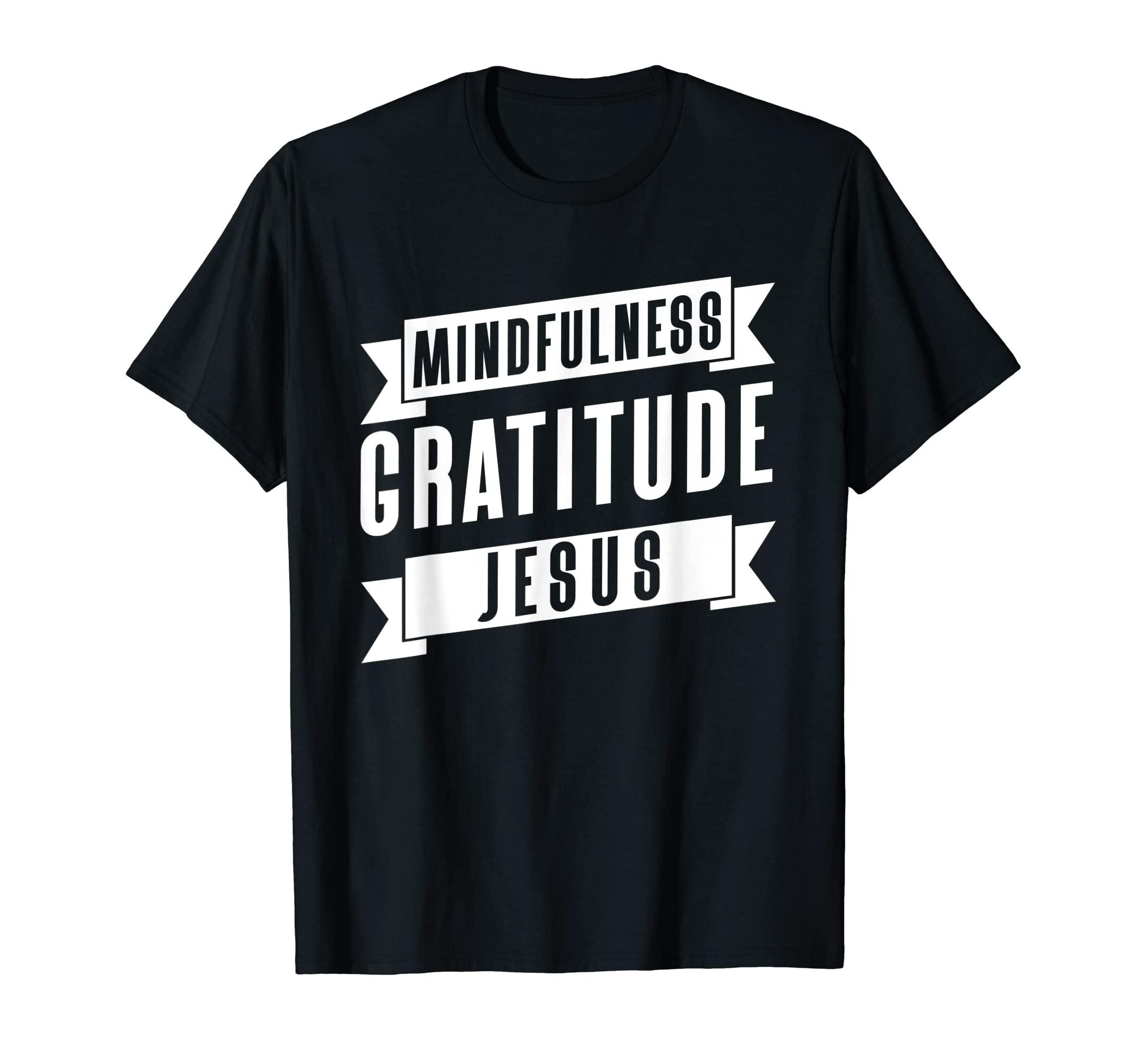 Mindfulness Gratitude Jesus Peace T-Shirt - Custom Art Print Unisex - T-Shirt, Sweatshirt, Hoodie