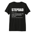 Mens Stepdad Definition Proud Step Dad T-Shirt - Graphic Print for Adults - T-Shirt, Sweatshirt, Hoodie