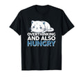 Hungry Overthinker Food Anxiety Hoodie - Unique Graphic for Adults - T-Shirt, Sweatshirt, Hoodie