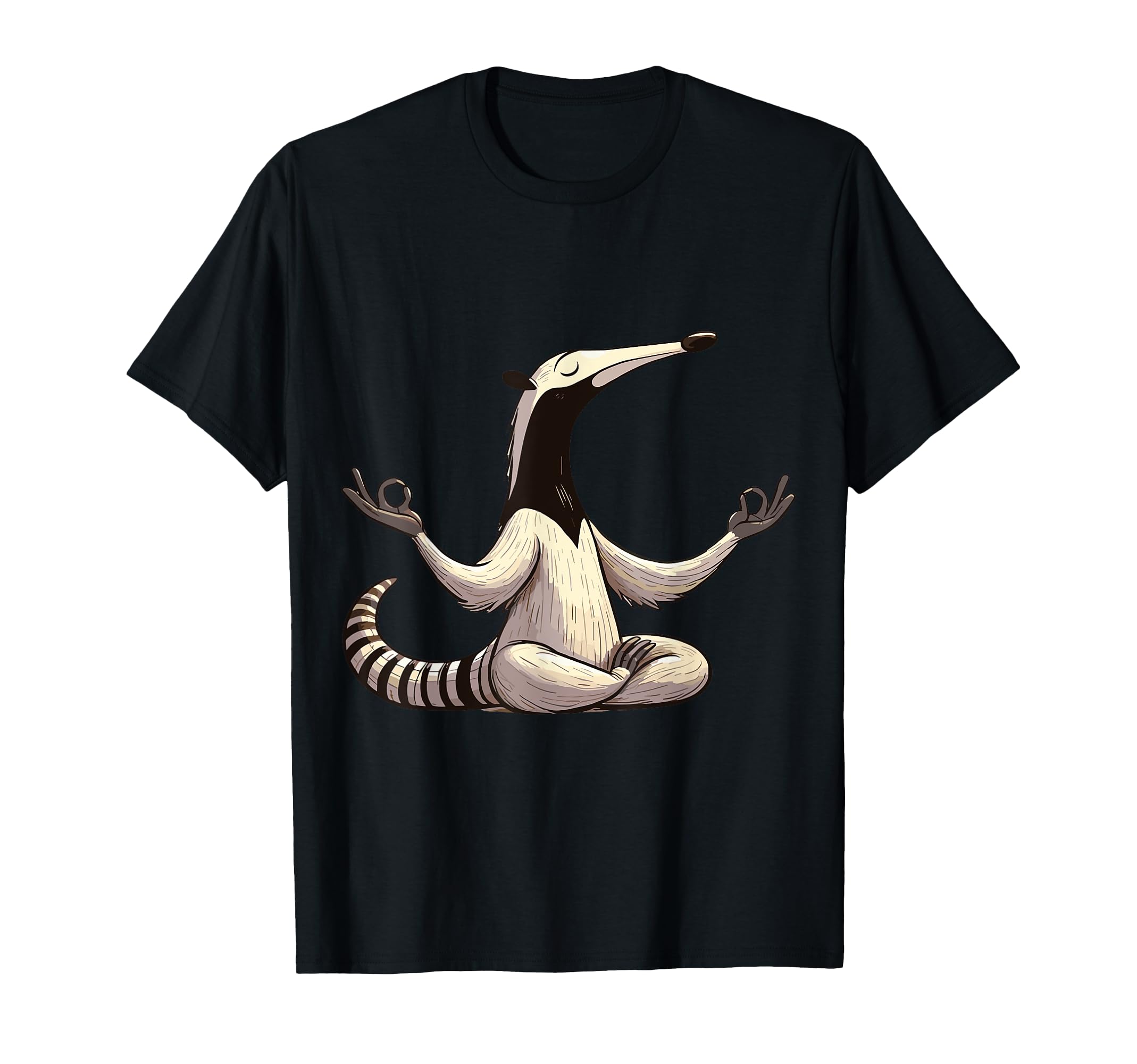 Meditation Anteater Yoga Pose T-Shirt - Streetwear Style for Adults - T-Shirt, Sweatshirt, Hoodie