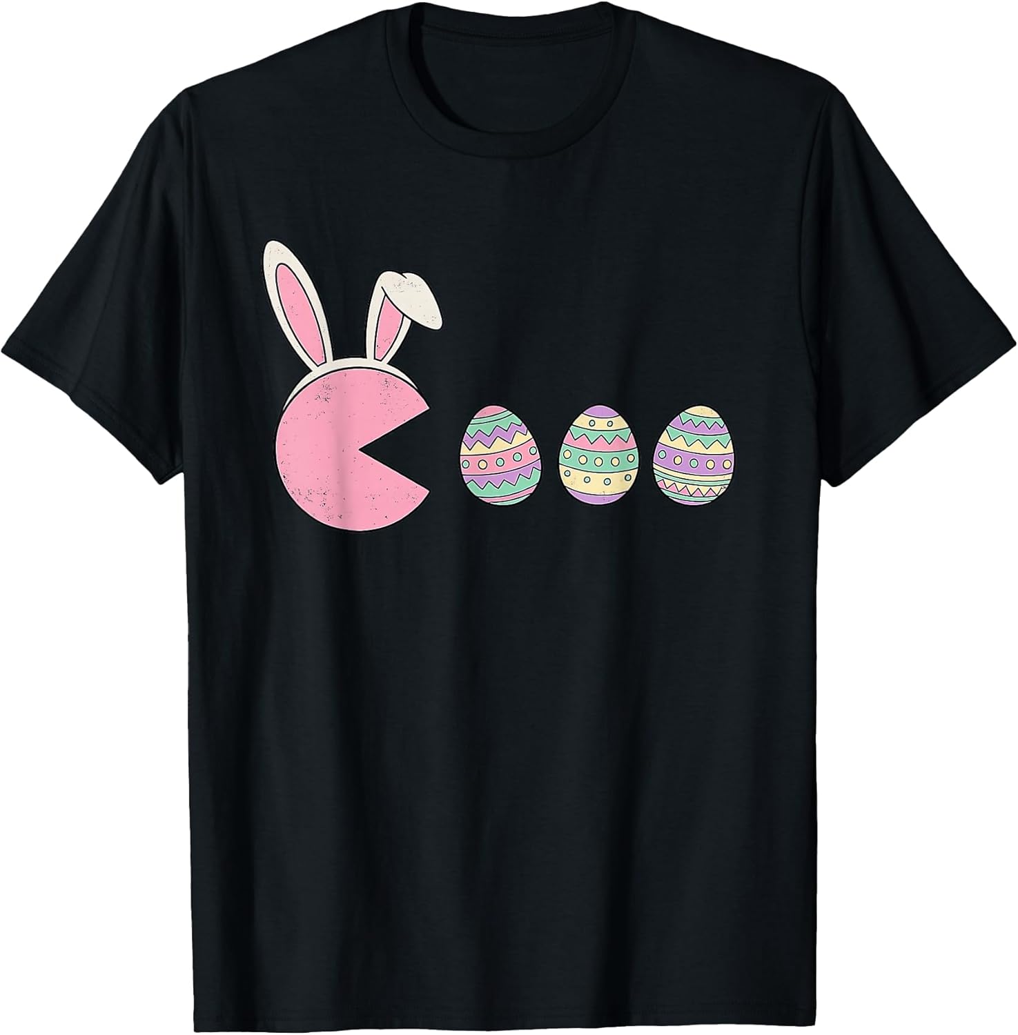 Cute Easter Bunny and Eggs Unisex T-shirt, Sweatshirt, Hoodie, Long Sleeve Tee - T-Shirt, Sweatshirt, Hoodie