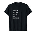 Introvert Loves To Stay Home Anti T-Shirt - Minimalist Print Men Women - T-Shirt, Sweatshirt, Hoodie