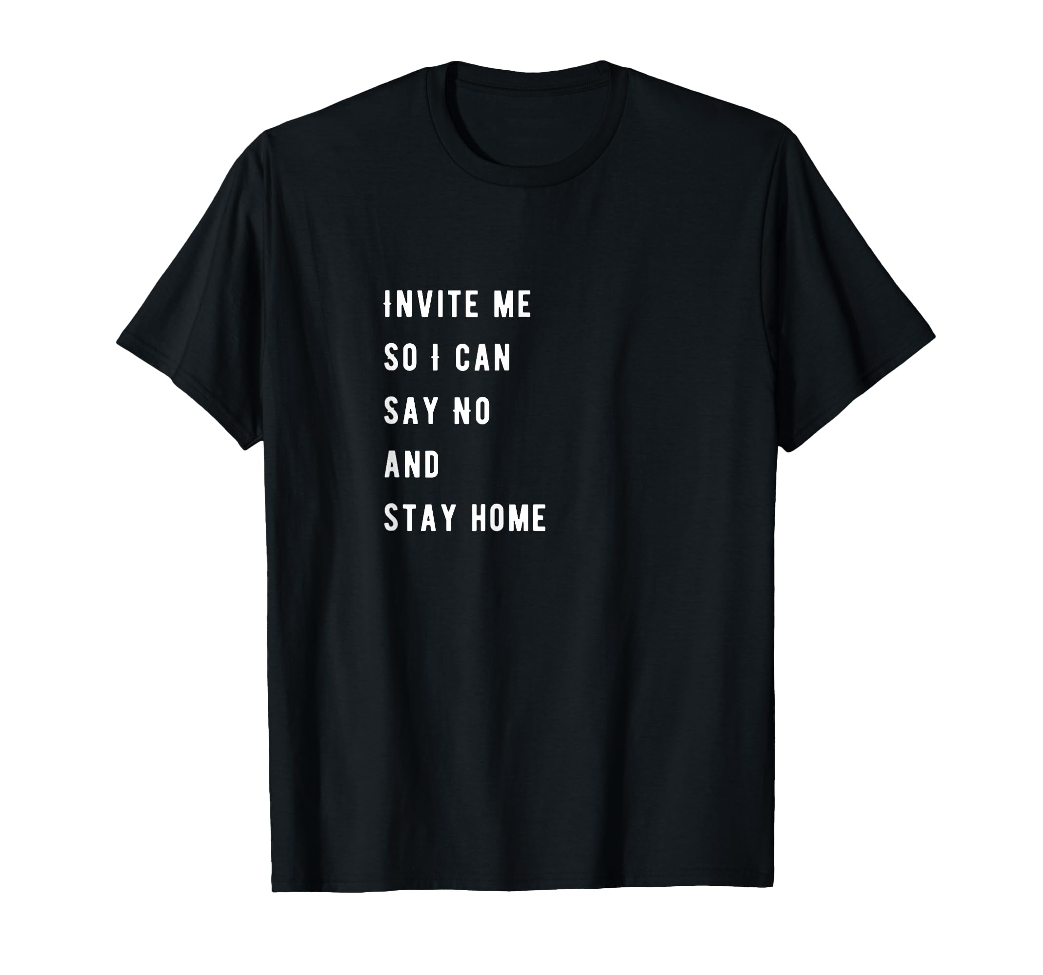 Introvert Loves To Stay Home Anti T-Shirt - Minimalist Print Men Women - T-Shirt, Sweatshirt, Hoodie