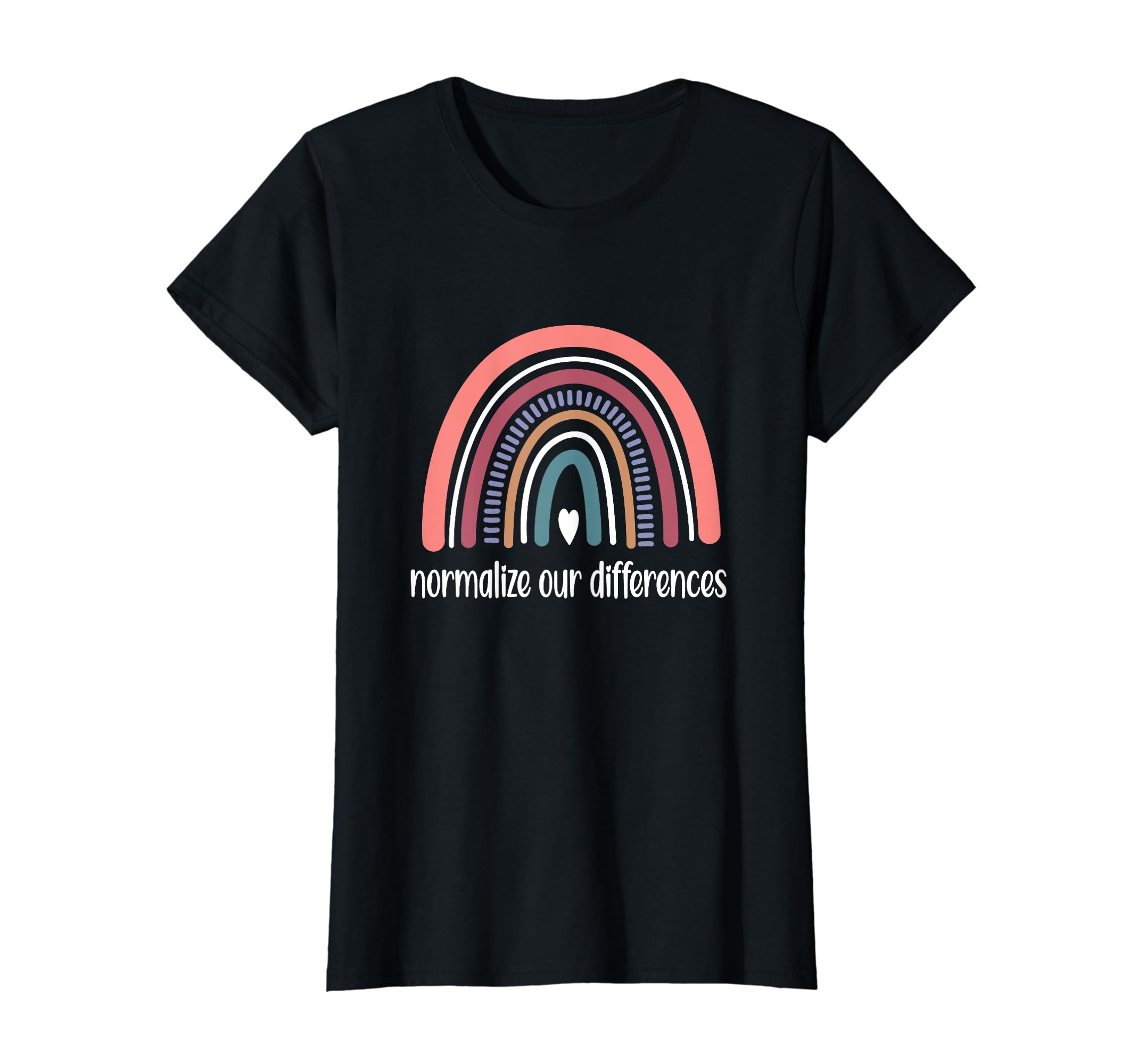 Neurodiversity Rainbow Autism T-Shirt - Unique Graphic Men Women - T-Shirt, Sweatshirt, Hoodie