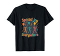 Spread Joy Everywhere Rainbow Positive T-Shirt - Unique Graphic Men Women - T-Shirt, Sweatshirt, Hoodie