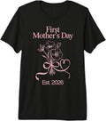 First Mothers Day Est 2026 Floral Co. Unisex T-shirt, Sweatshirt, Hoodie, Long Sleeve Tee - T-Shirt, Sweatshirt, Hoodie
