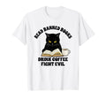 Cat Lover Bookish Read Banned Books T-Shirt - Minimalist Print Men Women - T-Shirt, Sweatshirt, Hoodie