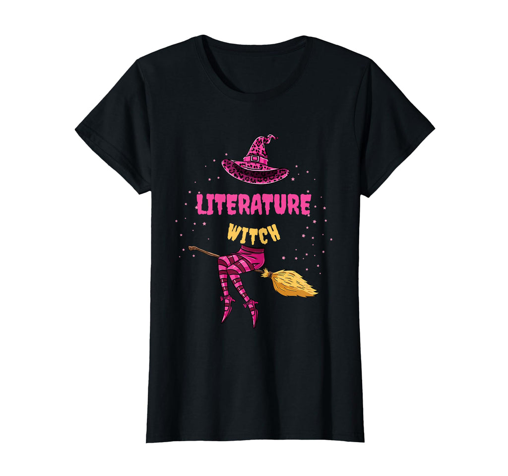 Literature Witch Halloween Literature T-Shirt - Aesthetic Graphic Unisex - T-Shirt, Sweatshirt, Hoodie