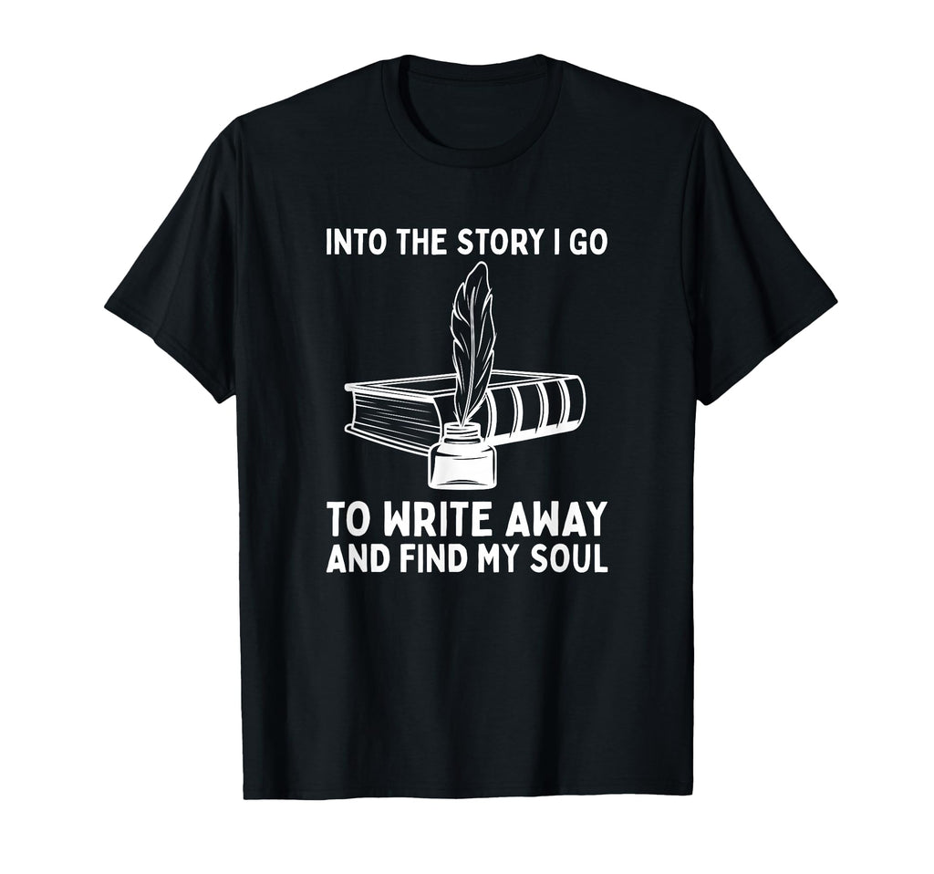Writer Author Book Literature T-Shirt - Casual Everyday Wear Men Women - T-Shirt, Sweatshirt, Hoodie