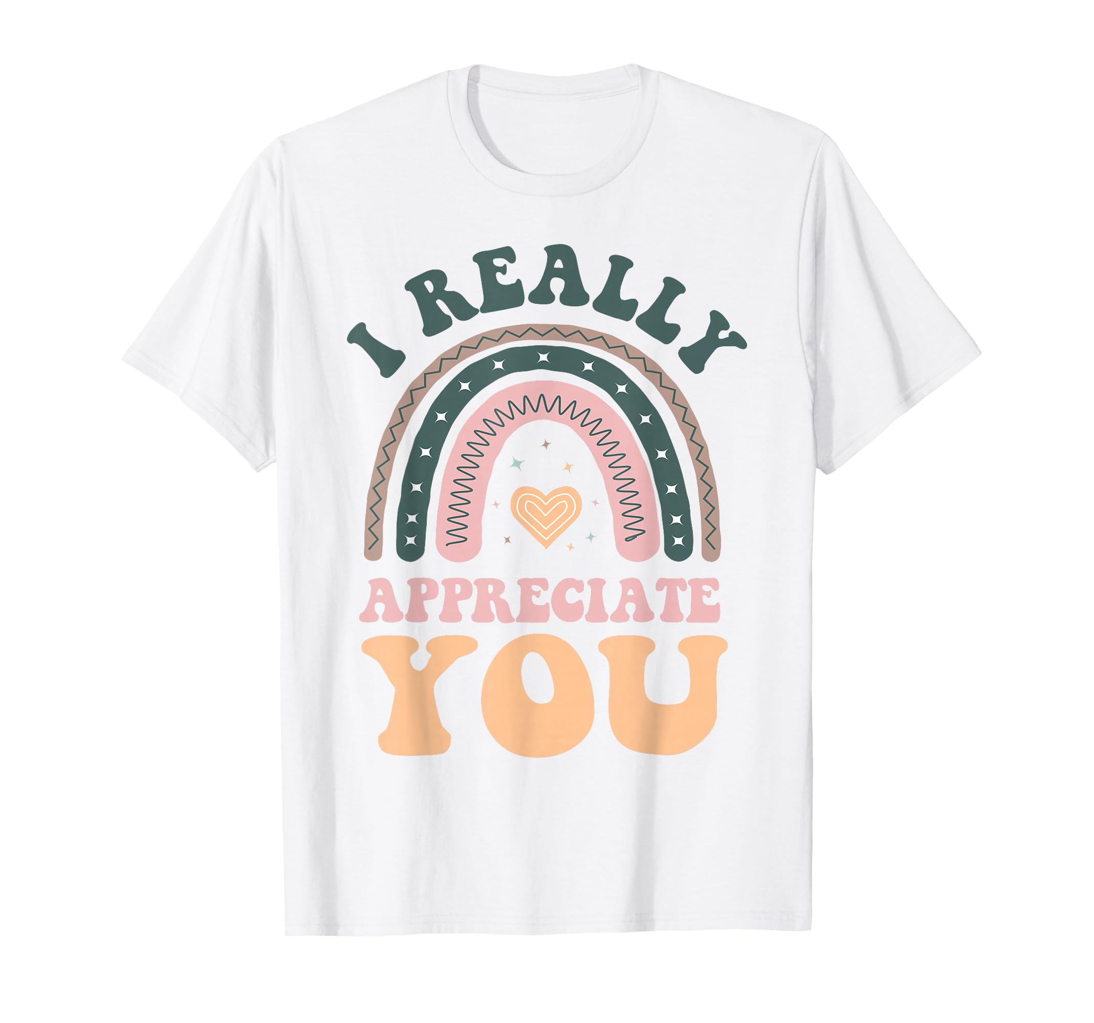 I Really Appreciate You Thank You Shows T-Shirt - Minimalist Print Unisex - T-Shirt, Sweatshirt, Hoodie