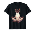 Meditation Siamese Yoga Pose Relaxing T-Shirt - Trendy Graphic Men Women - T-Shirt, Sweatshirt, Hoodie