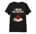 Chaotic Book Lover Unhinged Reader T-Shirt - Streetwear Style Men Women - T-Shirt, Sweatshirt, Hoodie
