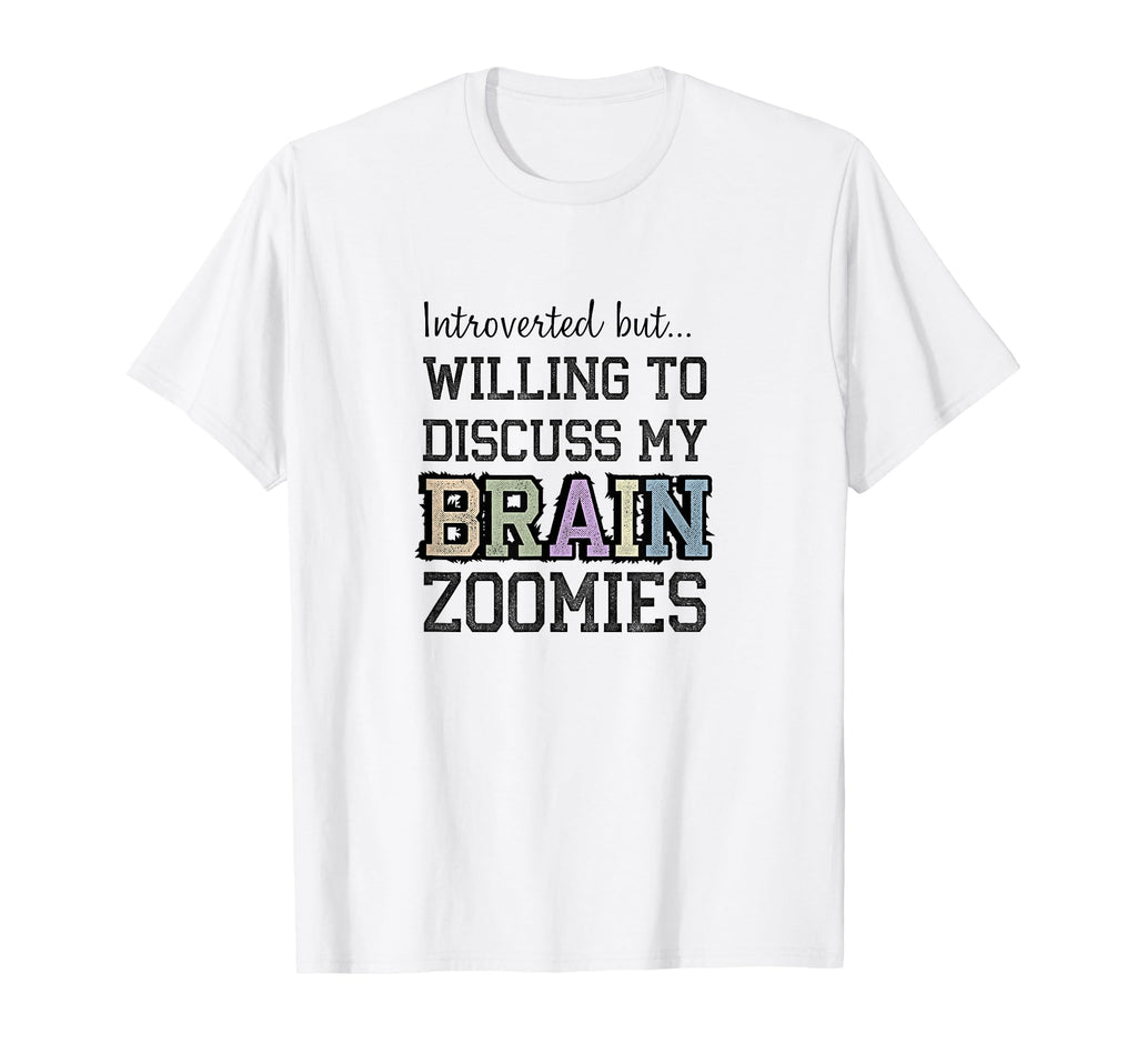 Introverted But Willing To Discuss My T-Shirt - Aesthetic Graphic Unisex - T-Shirt, Sweatshirt, Hoodie