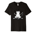Meditation Cat Yoga Pose Relaxing Animal T-Shirt - Trendy Graphic Men Women - T-Shirt, Sweatshirt, Hoodie