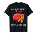 My Battery Is Low Multiple Sclerosis T-Shirt - Aesthetic Graphic Men Women - T-Shirt, Sweatshirt, Hoodie