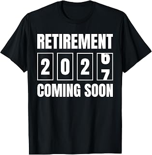 Funny Retirement Coming Soon 2027 Retiree to be Farewell T-Shirt Unisex T-shirt, Sweatshirt, Hoodie, Long Sleeve Tee - T-Shirt, Sweatshirt, Hoodie