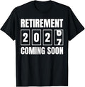 Funny Retirement Coming Soon 2027 Retiree to be Farewell T-Shirt Unisex T-shirt, Sweatshirt, Hoodie, Long Sleeve Tee - T-Shirt, Sweatshirt, Hoodie
