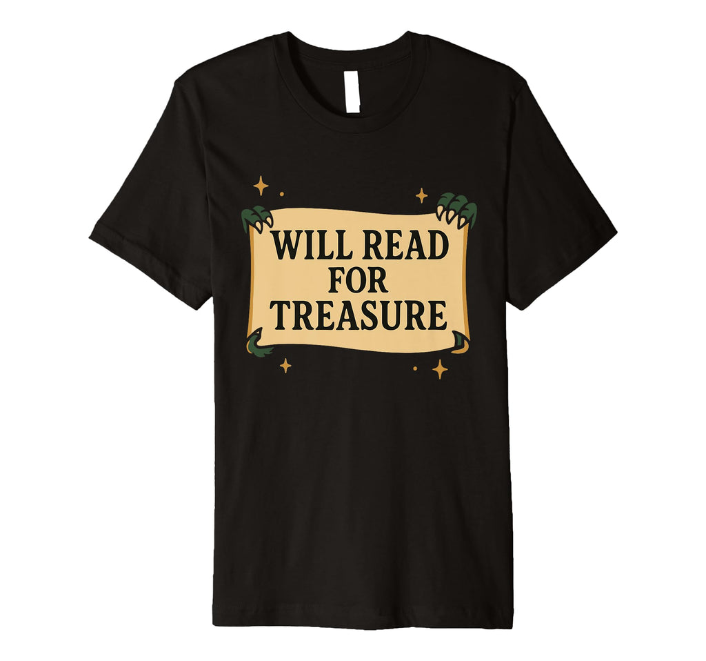 Book Dragon Fantasy Reader Cozy T-Shirt - Fun Novelty Design for Adults - T-Shirt, Sweatshirt, Hoodie