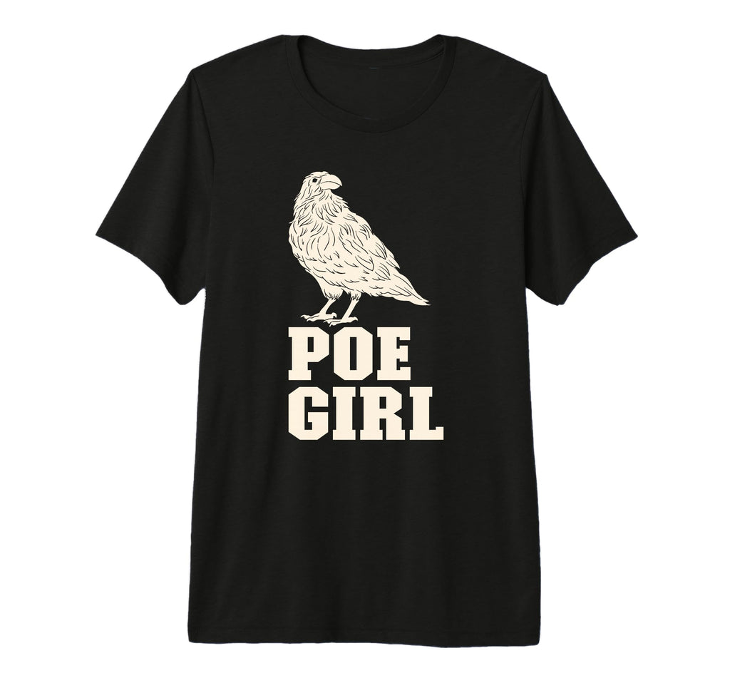 Edgar Allan Poe Raven Gothic T-Shirt - Aesthetic Graphic Men Women - T-Shirt, Sweatshirt, Hoodie