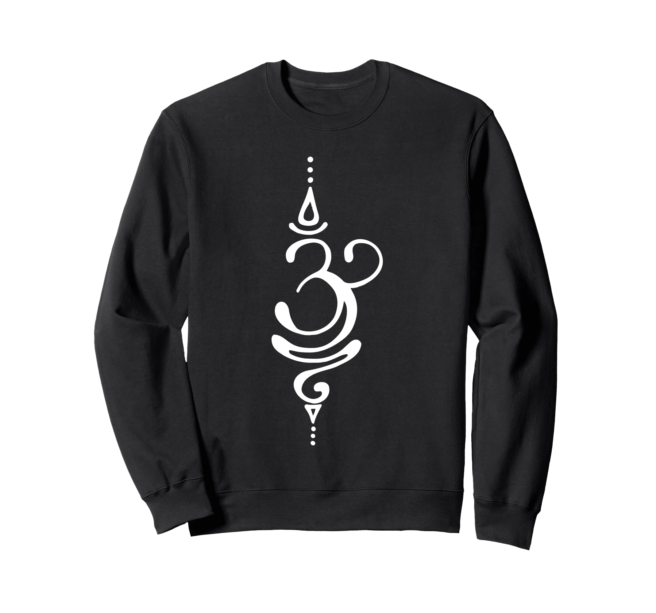 Inspirational Breathe Symbol Yoga Sweatshirt - Graphic Print Men Women - T-Shirt, Sweatshirt, Hoodie