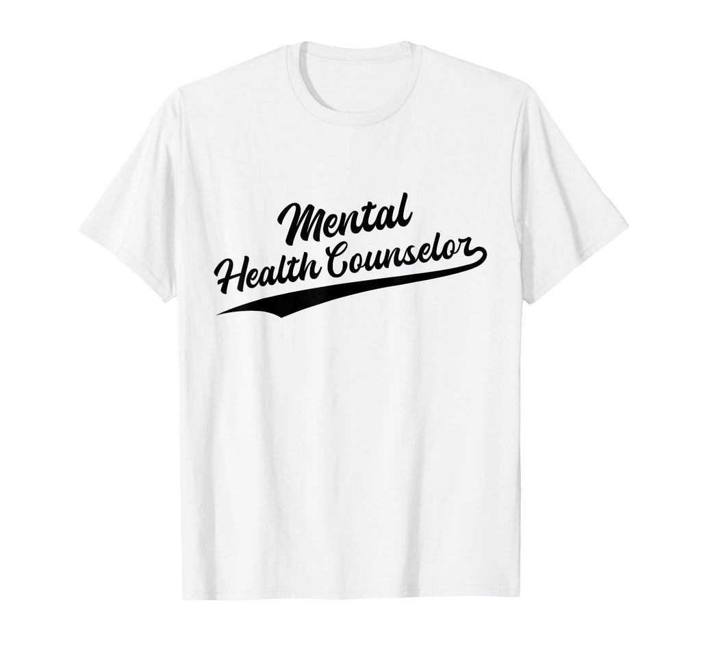 Swoosh Job Title Mental Health T-Shirt - Novelty Apparel Men Women - T-Shirt, Sweatshirt, Hoodie